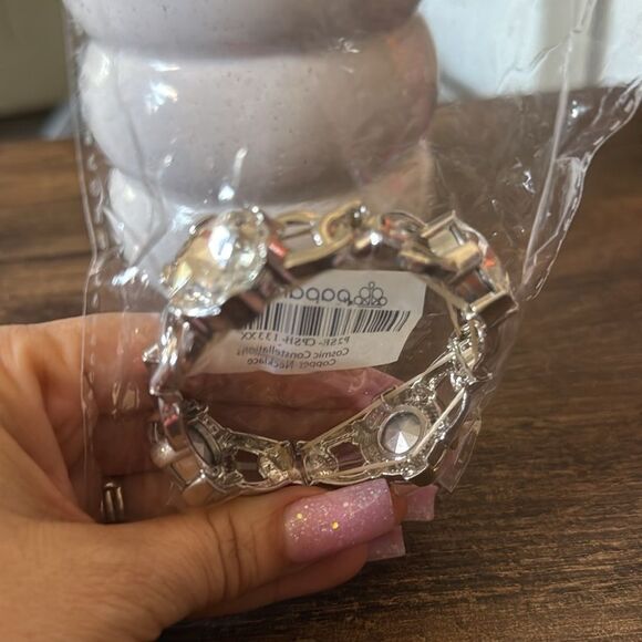 Elegant Silver Formal  Bracelet - Picture 9 of 9